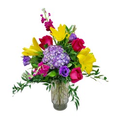 Colorful Explosion from Flowers by Ramon of Lawton, OK